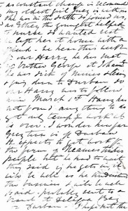 Page 3 of letter written by Julia Newmarch