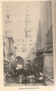 Minarets and the Zuweila Gate (David Roberts)