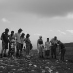 Group photo - me and Alpino comparing hats