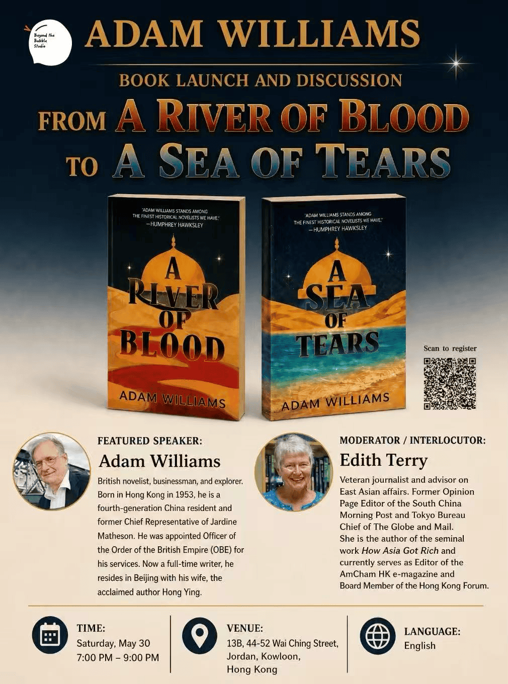 Book launch A Sea of Tears